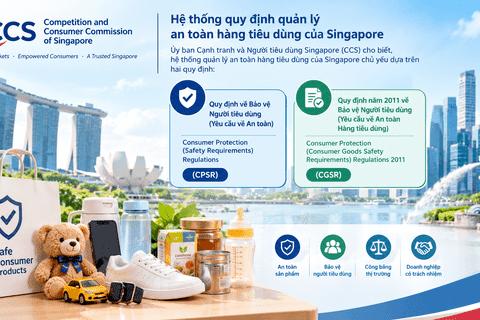 Singapore tăng cường quản lý hàng hóa