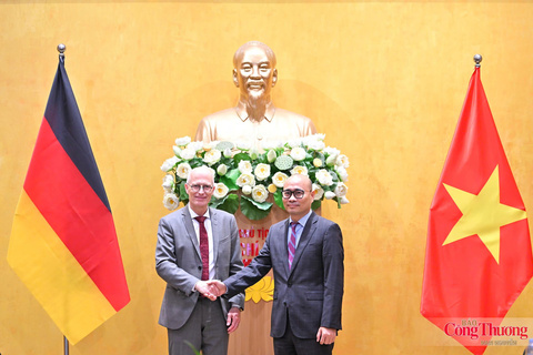 Thứ trưởng Lương Hoàng Thái tiếp Thị trưởng thành phố Hamburg, Cộng hòa Liên bang Đức