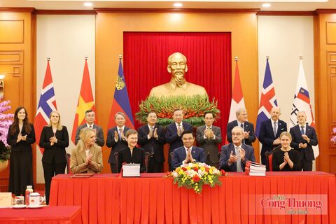 Ký kết Hiệp định Thương mại tự do giữa Việt Nam và các nước thành viên Hiệp hội Mậu dịch tự do châu Âu (EFTA)