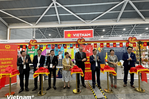 Gian hàng Việt Nam tại Triển lãm Thiết bị Thực phẩm, Khách sạn và Dịch vụ ăn uống Châu Á 2024