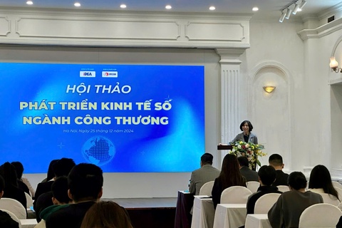 Hội thảo phát triển kinh tế số ngành Công Thương: Thúc đẩy ứng dụng thương mại điện tử và chuyển đổi số trong lĩnh vực bán buôn, bán lẻ