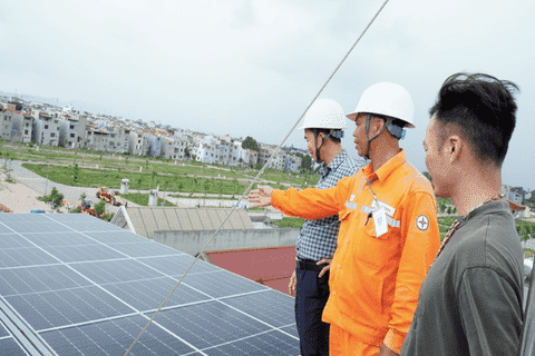 EVNNPC đẩy mạnh tiết kiệm điện bằng phát triển điện mặt trời mái nhà