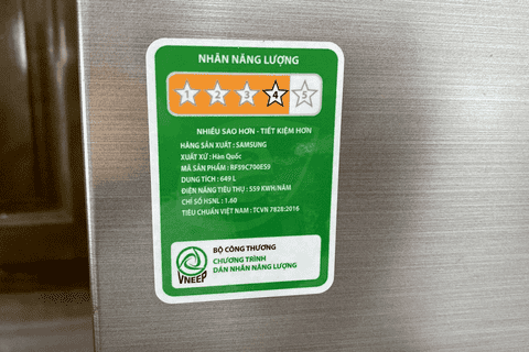 Lợi ích kép khi sử dụng sản phẩm dán nhãn năng lượng
