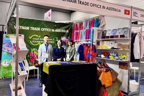 Dệt may và da giầy của Việt Nam thu hút các nhà mua hàng tại Hội chợ Global Sourcing - Úc