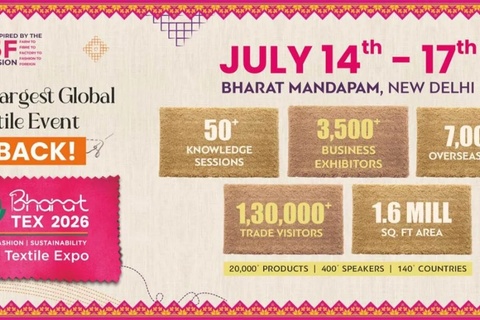 Thư mời tham dự triển lãm dệt may Bharat Tex 2026