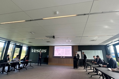 Thứ trưởng Trương Thanh Hoài làm việc với Tập đoàn Vestas tại Aahus, Đan Mạch