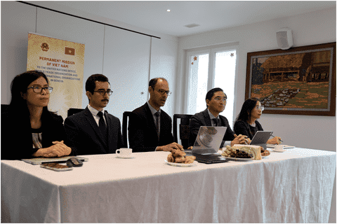 Phái đoàn Việt Nam tại Geneva phối hợp Trường Đại học Ngoại thương và chuyên gia về luật WTO tổ chức toạ đàm về “Góc nhìn quốc tế về vấn đề trợ cấp xuyên quốc gia và hàm ý đối với Việt Nam”