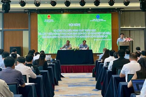 Bộ Công Thương tổ chức hội nghị về công tác điều hành xuất khẩu gạo năm 2025