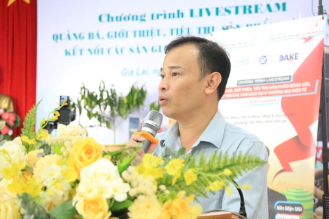 Gia Lai đẩy mạnh livestream tiêu thụ nông sản trên nền tảng thương mại điện tử