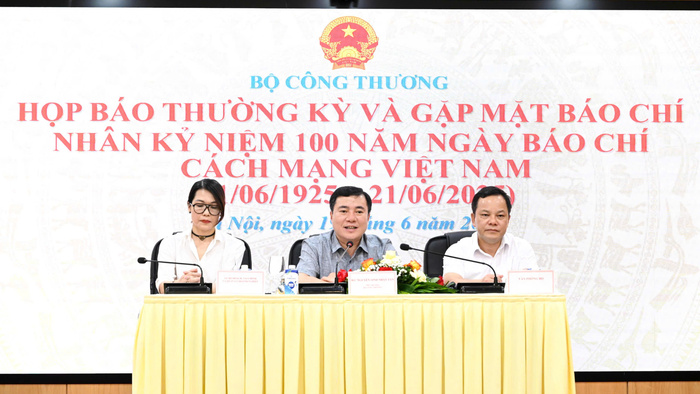 Bộ Công Thương họp báo thường kỳ quý II/2025