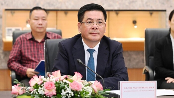 Bộ trưởng Nguyễn Hồng Diên làm việc với Chủ tịch UPS của Hoa Kỳ