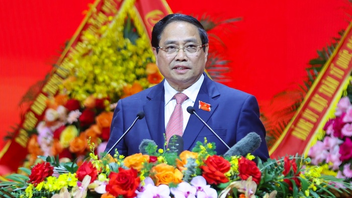 Thủ tướng Phạm Minh Chính: Đảng bộ Chính phủ quyết tâm phấn đấu là một trong những Đảng bộ tiên phong, gương mẫu đi đầu trong triển khai Nghị quyết Đại hội XIV của Đảng