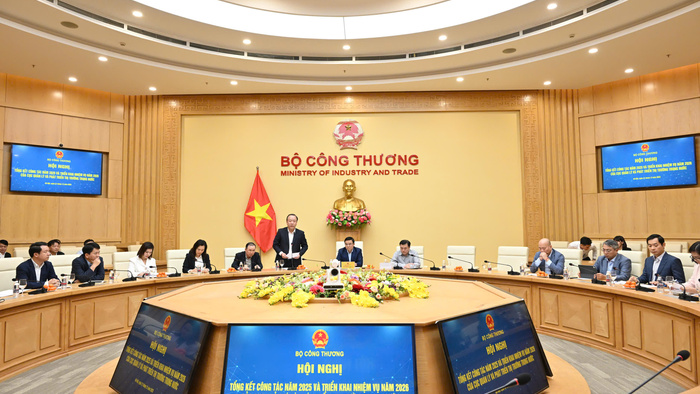 Hội nghị tổng kết công tác năm 2025, triển khai nhiệm vụ năm 2026 của Cục Quản lý và Phát triển thị trường trong nước
