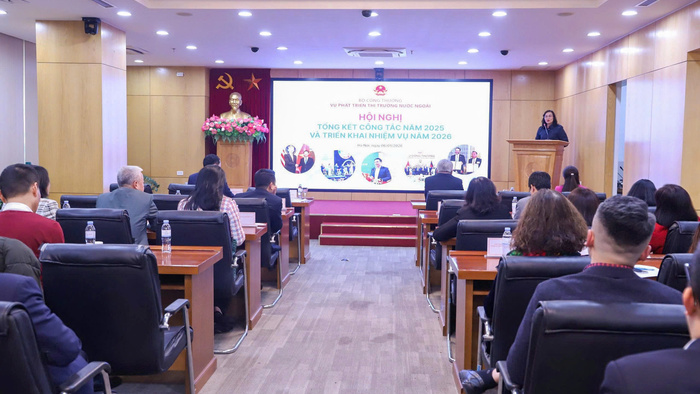 Tổng kết công tác phát triển thị trường nước ngoài năm 2025 và triển khai nhiệm vụ năm 2026