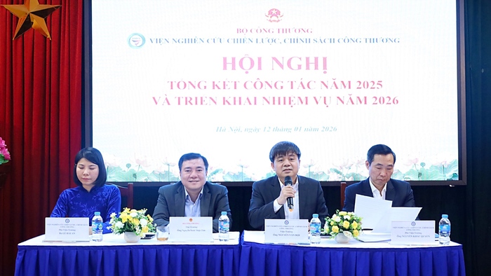 Viện Nghiên cứu Chiến lược, Chính sách Công Thương tổ chức hội nghị tổng kết năm 2025, triển khai nhiệm vụ 2026