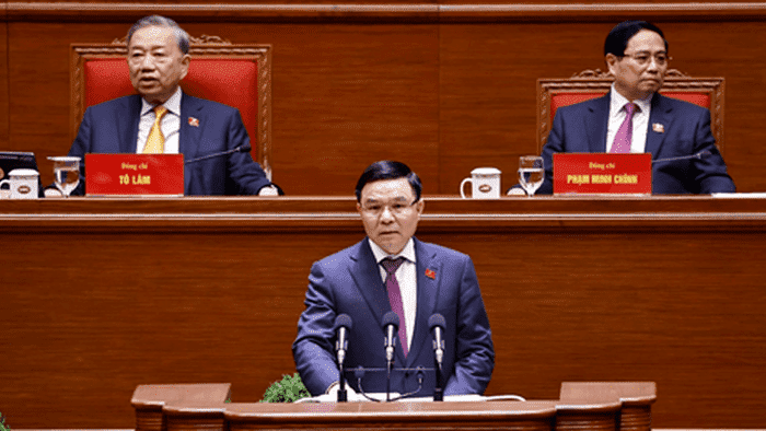 Bài tham luận của Bí thư Đảng ủy, Quyền Bộ trưởng Bộ Công Thương Lê Mạnh Hùng tại Đại hội XIV của Đảng