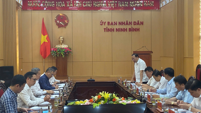 Thứ trưởng Nguyễn Hoàng Long làm việc với tỉnh Ninh Bình về Quy hoạch điện VIII điều chỉnh
