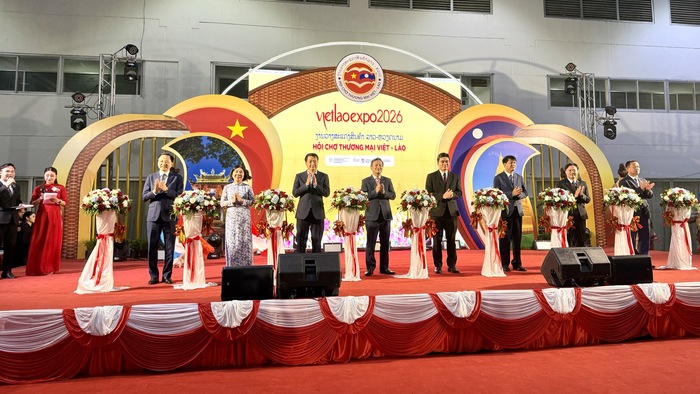 Khai mạc Hội chợ Thương mại Việt - Lào (VIETLAO EXPO 2026)