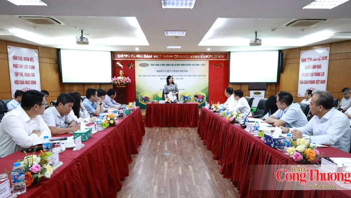 Thứ trưởng Phan Thị Thắng làm việc với Tổng công ty Máy động lực và Máy nông nghiệp Việt Nam - CTCP (VEAM)