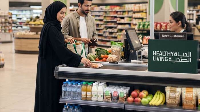 Các siêu thị tại Abu Dhabi sẽ loại bỏ thực phẩm không lành mạnh khỏi khu vực quầy thanh toán