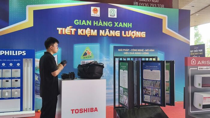 "Gian hàng Xanh" thúc đẩy tiêu dùng sản phẩm tiết kiệm năng lượng
