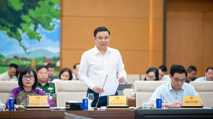 Bộ trưởng Lê Mạnh Hùng giải trình, tiếp thu, chỉnh lý dự thảo Luật Dầu khí (sửa đổi)