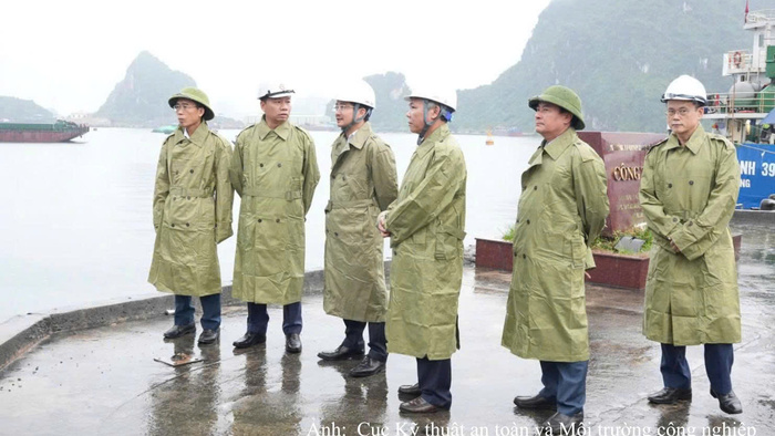 Ban Chỉ huy Phòng thủ dân sự Bộ Công Thương kiểm tra công tác phòng, chống thiên tai tại TKV