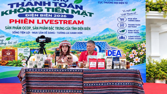 Livestream trở thành cầu nối đưa sản phẩm OCOP Điện Biên vươn xa