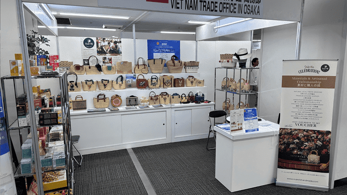 Sản phẩm Việt Nam được doanh nghiệp Nhật Bản quan tâm tại Hội chợ Osaka International Gift Show 2026