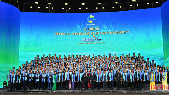 Bộ Công Thương tổ chức Lễ công bố sản phẩm đạt Thương hiệu quốc gia Việt Nam năm 2026