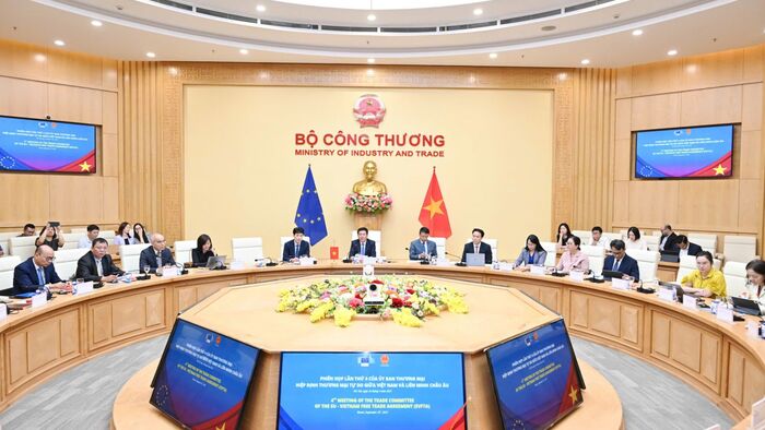 Phiên họp Uỷ ban Thương mại Hiệp định thương mại tự do Việt Nam – EU (EVFTA) lần thứ tư