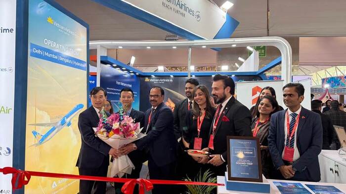Thúc đẩy hợp tác thương mại du lịch, hàng không Việt Nam – Ấn Độ tại Hội chợ SATTE 2026