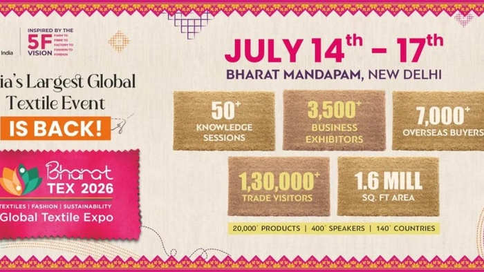 Thư mời tham dự triển lãm dệt may Bharat Tex 2026