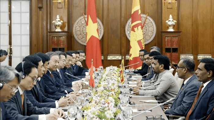 Bộ trưởng Lê Mạnh Hùng tháp tùng Tổng Bí thư, Chủ tịch nước Tô Lâm thăm cấp Nhà nước tới Sri Lanka, thúc đẩy hợp tác thương mại và công nghiệp giữa hai nước