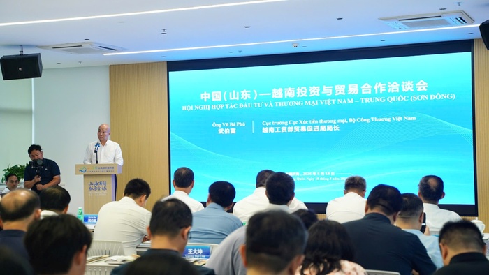Việt Nam - Sơn Đông: Thúc đẩy hợp tác đầu tư, thương mại, mở rộng liên kết chuỗi cung ứng khu vực