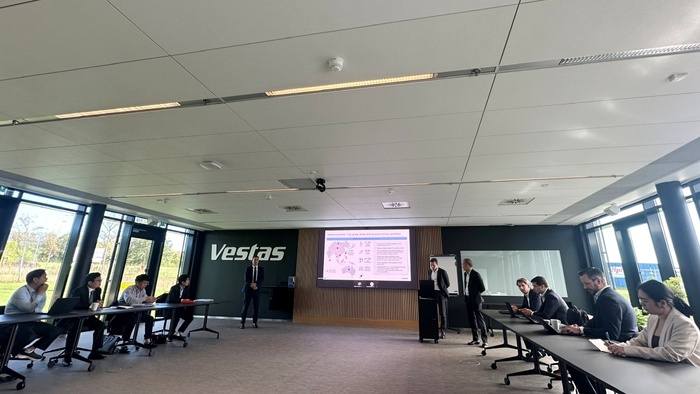 Thứ trưởng Trương Thanh Hoài làm việc với Tập đoàn Vestas tại Aahus, Đan Mạch