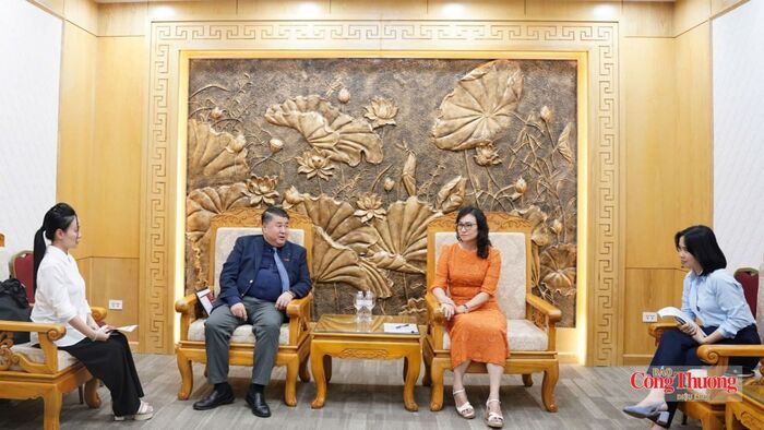 Thứ trưởng Phan Thị Thắng tiếp lãnh đạo Tập đoàn Central Retail