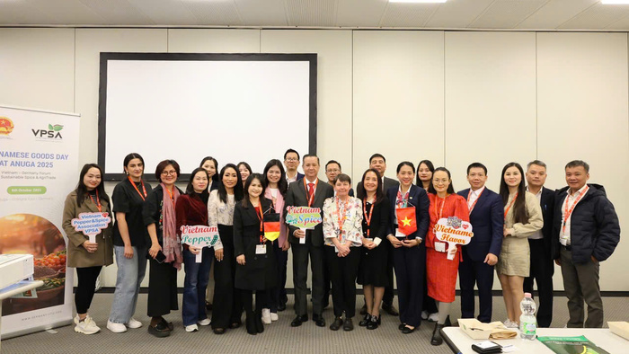 Quảng bá sản phẩm Việt Nam tại Hội chợ Anuga 2025