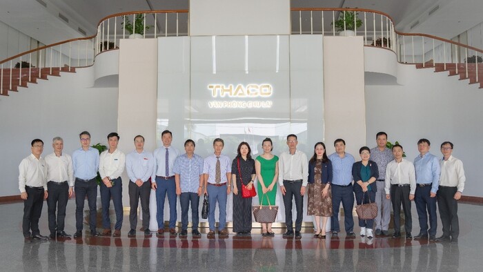 Các Thương vụ Việt Nam ở nước ngoài thăm, làm việc tại THACO Industries và Khu Công nghiệp THACO Chu Lai