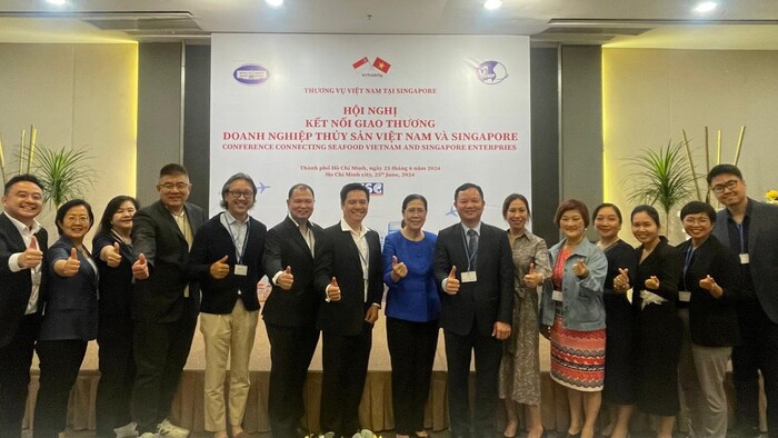Lần đầu tiên Việt Nam vươn lên vị trí đối tác xuất khẩu thuỷ sản lớn thứ 3 vào Singapore