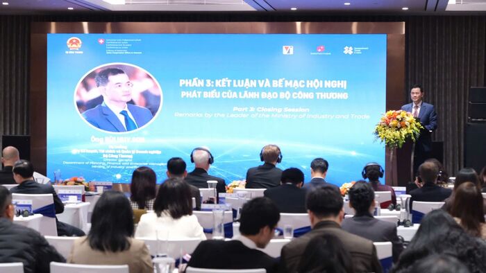 Hội nghị tổng kết dự án chính sách thương mại và xúc tiến xuất khẩu Việt Nam do chính phủ Thụy sĩ tài trợ