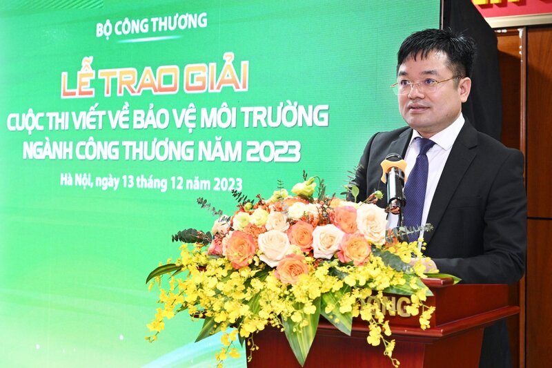 Lễ trao giải cuộc thi viết về bảo vệ môi trường ngành Công Thương năm 2023
