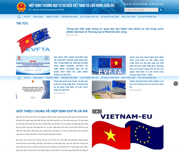 Chuyên trang thông tin điện tử về Hiệp định EVFTA tại địa chỉ: http://evfta.moit.gov.vn Chuyên trang thông tin điện tử về Hiệp định EVFTA tại địa chỉ: http://evfta.moit.gov.vn