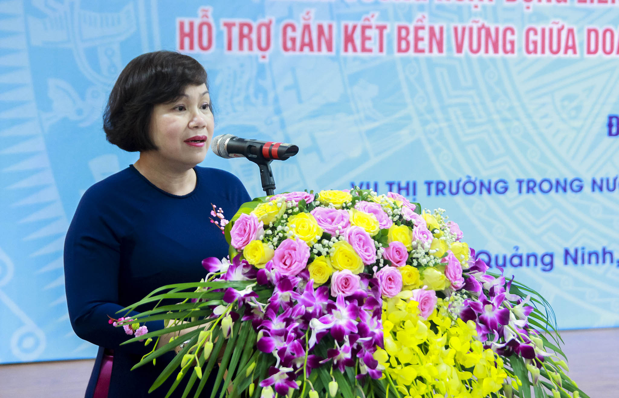Bà Lê Việt Nga - Phó Vụ trưởng Vụ Thị trường trong nước (Bộ Công Thương) Bà Lê Việt Nga - Phó Vụ trưởng Vụ Thị trường trong nước (Bộ Công Thương)