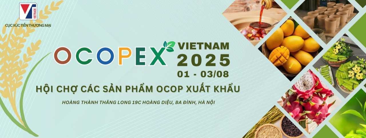 Hội chợ các sản phẩm OCOP xuất khẩu