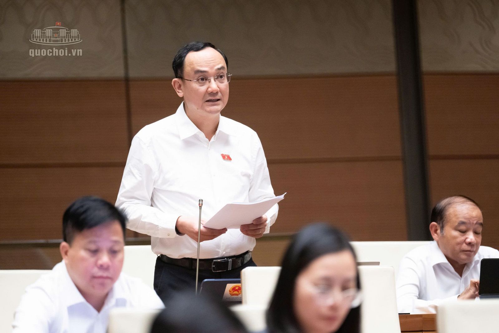 Đại biểu Nguyễn Ngọc Sơn (Đoàn đại biểu Quốc hội TP. Hải Phòng).