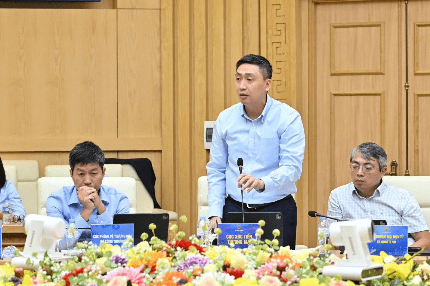 Ông Hoàng Minh Chiến - Phó Cục trưởng Cục Xúc tiến thương mại